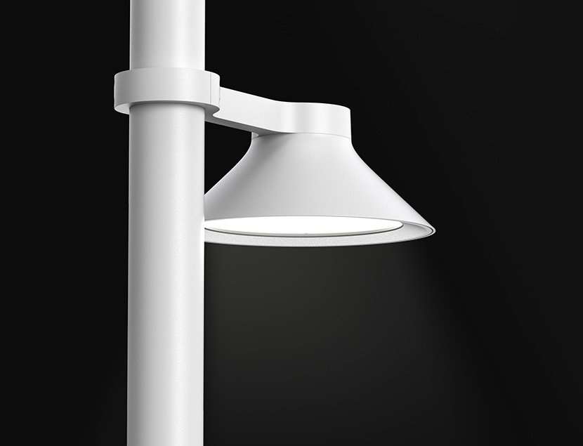 Close up of Ellington Luminaire from Luminis